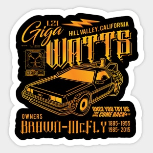 Watts Garage Sticker